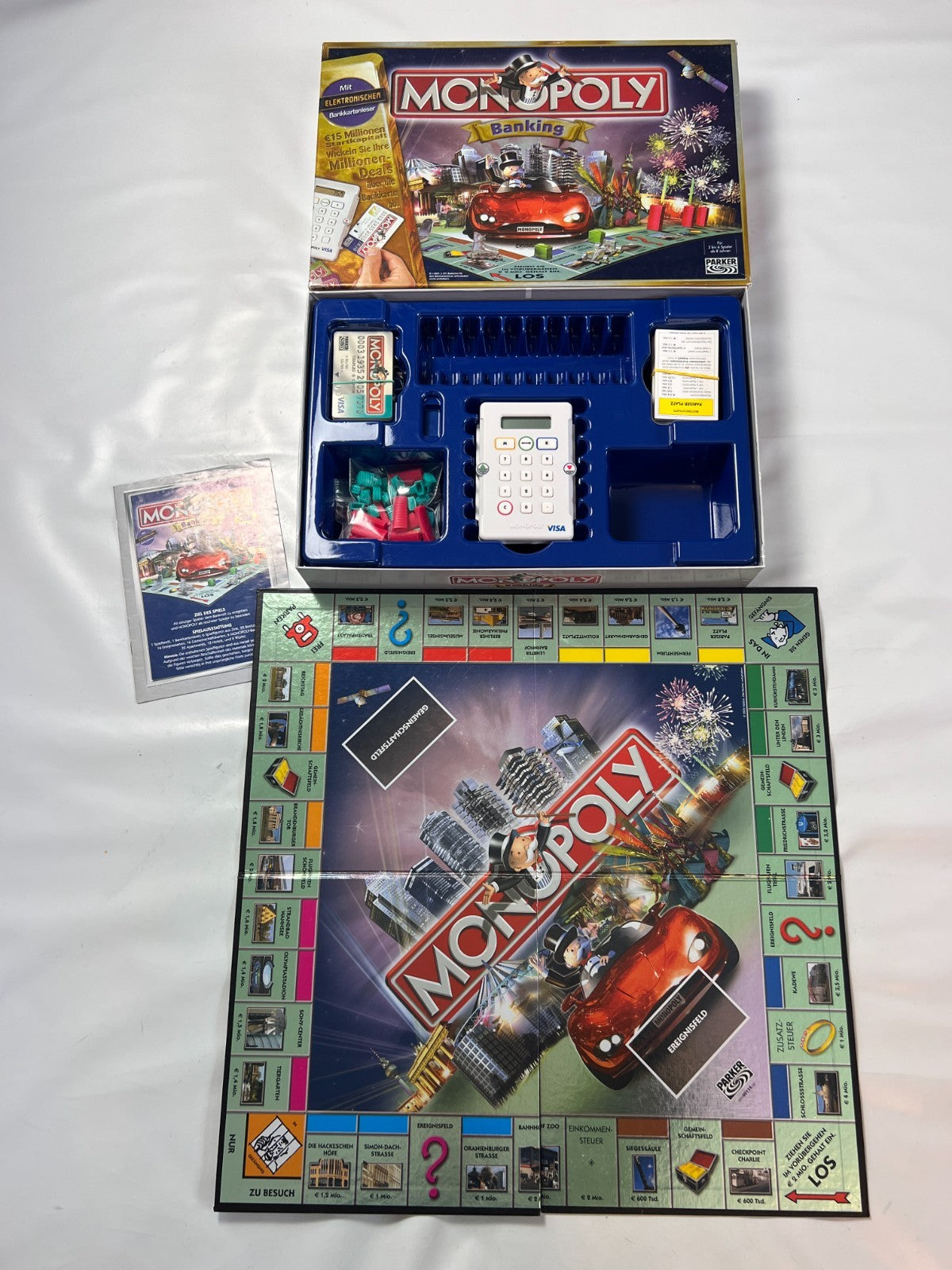 Brettspiel  Monopoly Banking  Parker 2005  Vollständig funktionsfähig - Ansicht 2