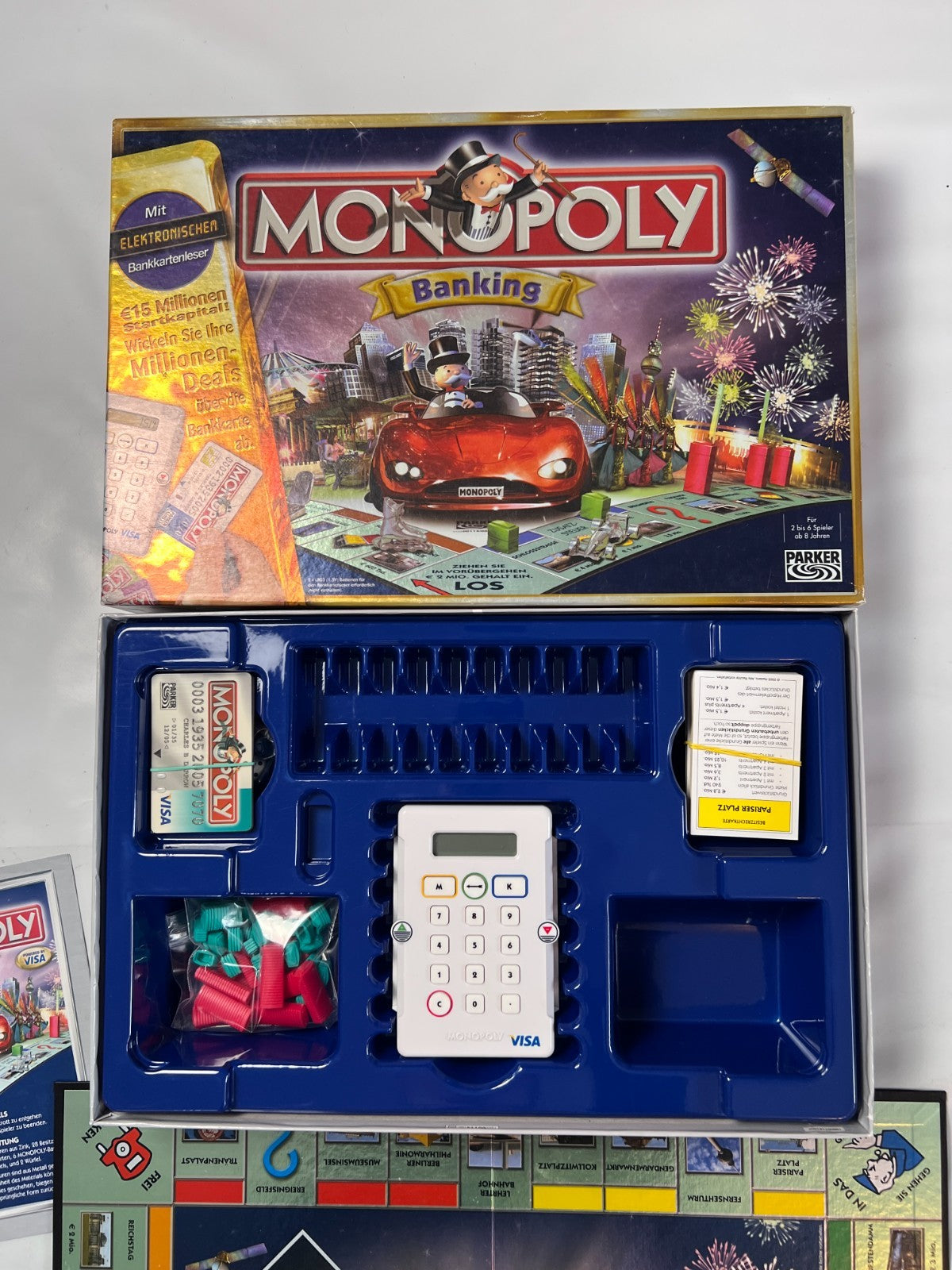 Brettspiel  Monopoly Banking  Parker 2005  Vollständig funktionsfähig - Ansicht 3