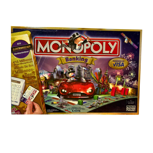 Brettspiel - Monopoly Banking - Parker 2007 – SKU A13092 – Gesellschaftsspiel gebraucht kaufen bei Brettspielimperium