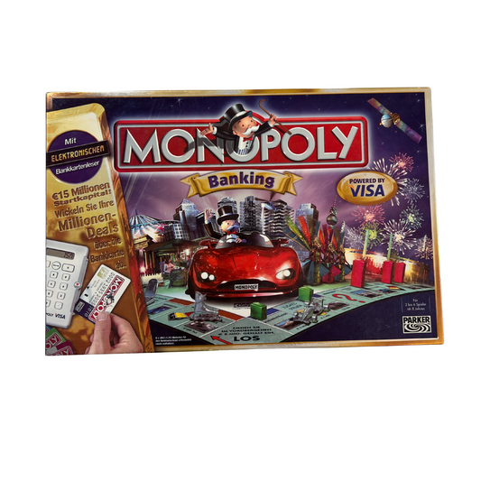 Brettspiel  Monopoly Banking  Parker 2007  Vollständig funktionsfähig - Ansicht 1