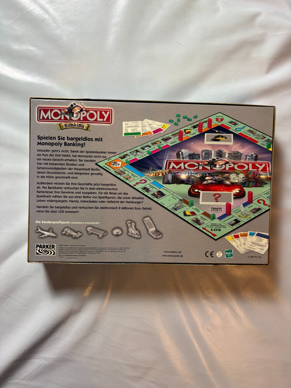 Brettspiel  Monopoly Banking  Parker 2007  Vollständig funktionsfähig - Ansicht 10