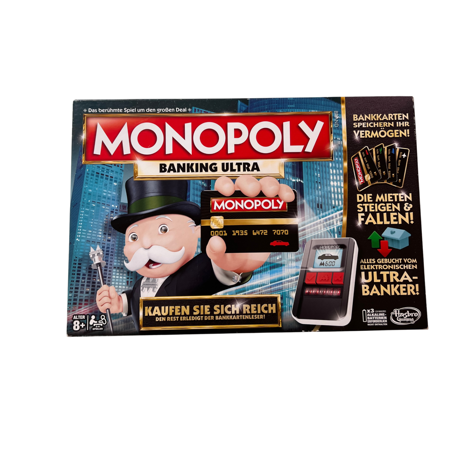 Brettspiel  Monopoly Banking Ultra  Hasbro  Vollständig - Ansicht 1