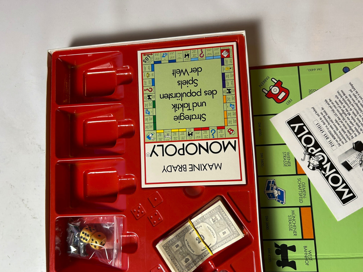 Brettspiel-  "MONOPOLY"  Club-Sonderausgabe- Parker 1997 - Vollständig - Ansicht 8