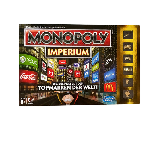 Brettspiel - Monopoly Imperium -Hasbro (2013) – SKU A6358 – Gesellschaftsspiel gebraucht kaufen bei Brettspielimperium