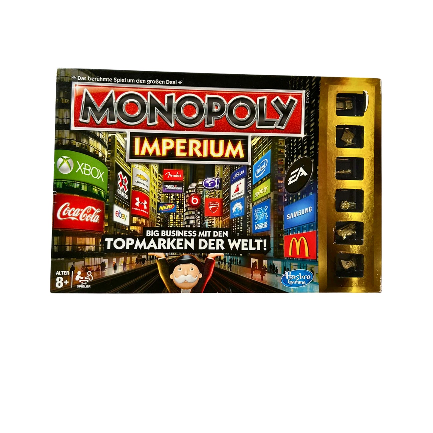 Brettspiel - Monopoly Imperium -Hasbro (2013) – SKU A6427 – Gesellschaftsspiel gebraucht kaufen bei Brettspielimperium