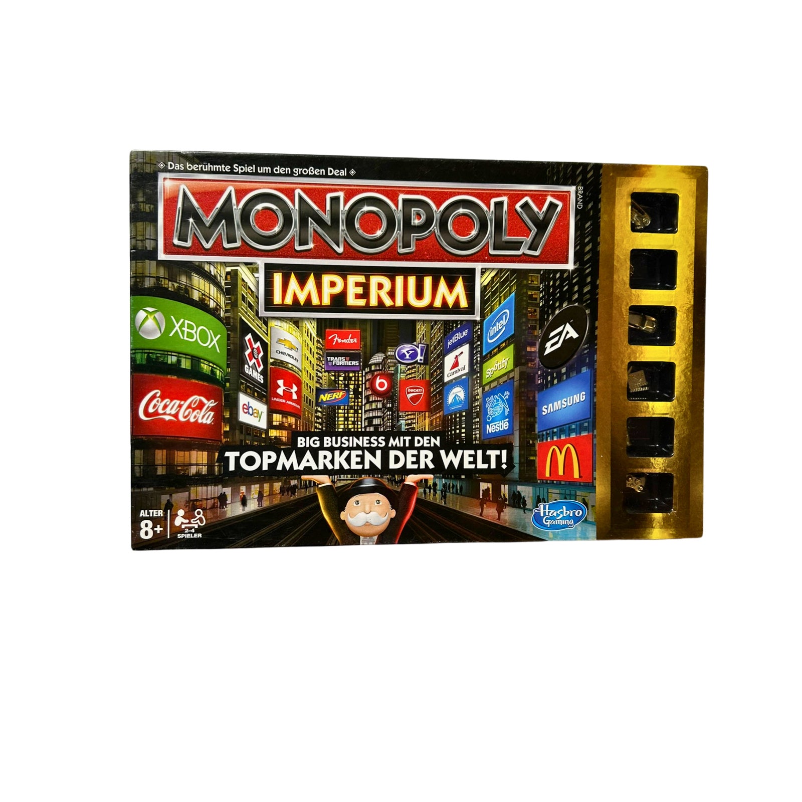 Brettspiel - Monopoly Imperium -Hasbro (2013) – SKU A6584 – Gesellschaftsspiel gebraucht kaufen bei Brettspielimperium