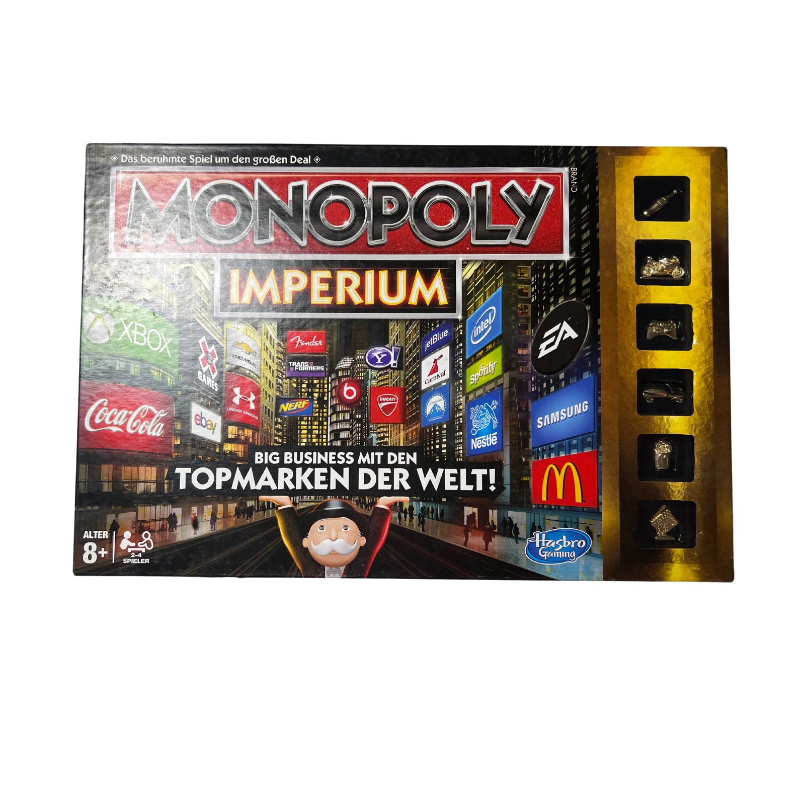 Brettspiel - Monopoly Imperium -Hasbro (2013) – SKU A6642 – Gesellschaftsspiel gebraucht kaufen bei Brettspielimperium