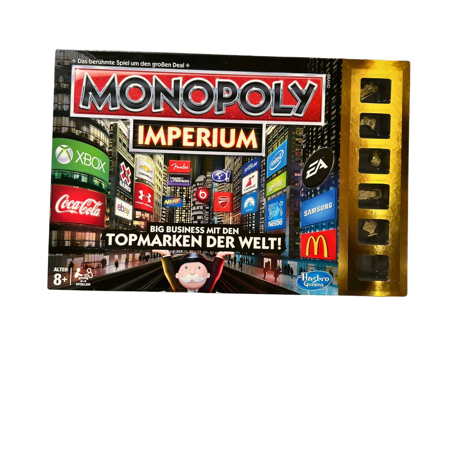 Brettspiel - Monopoly Imperium -Hasbro (2013) – SKU A7461 – Gesellschaftsspiel gebraucht kaufen bei Brettspielimperium