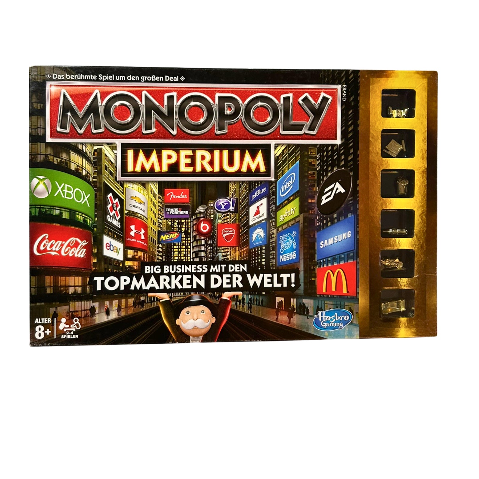 Brettspiel - Monopoly Imperium -Hasbro (2013) – SKU A9028 – Gesellschaftsspiel gebraucht kaufen bei Brettspielimperium