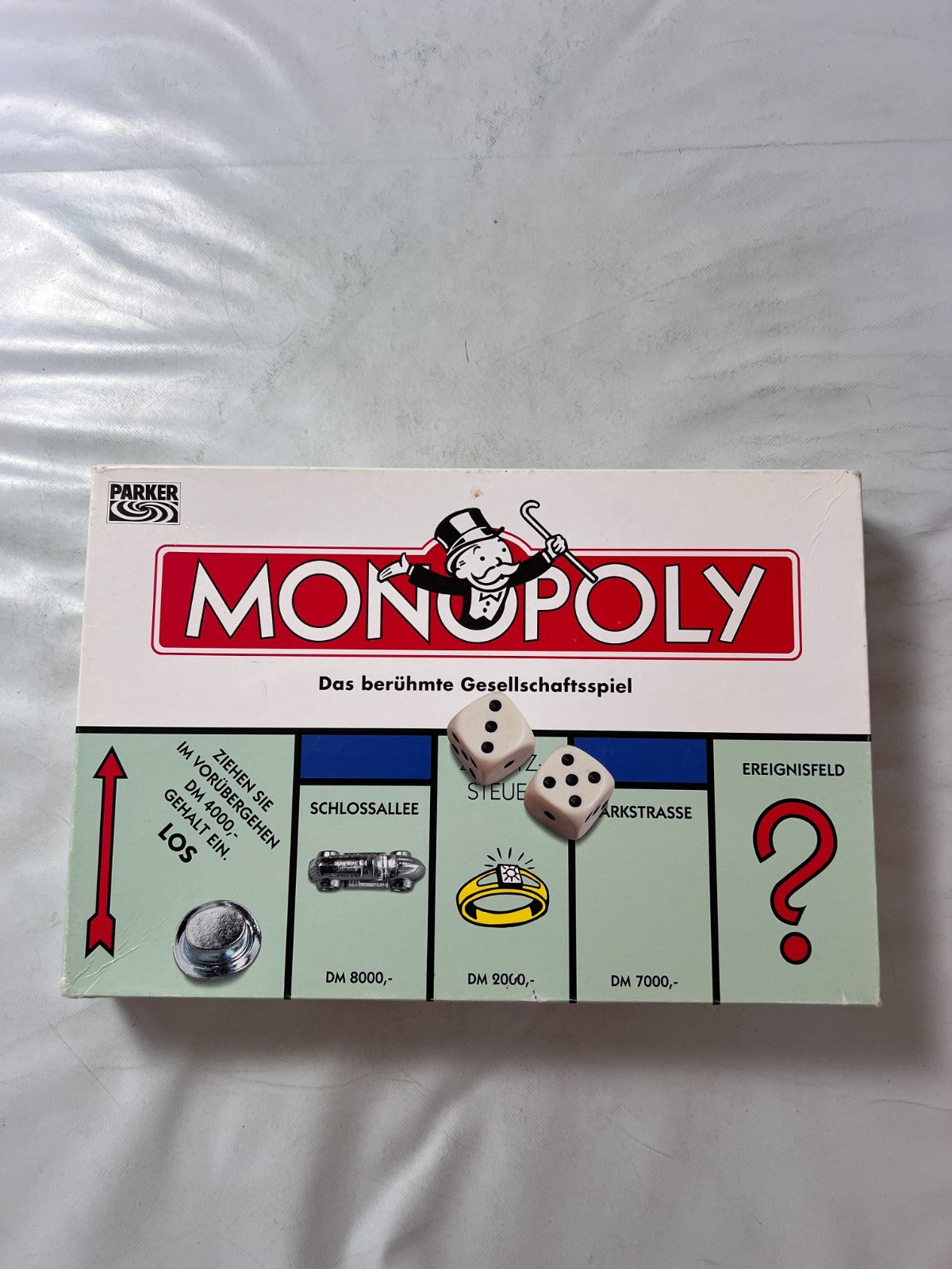 Brettspiel  - Monopoly - Parker DM-Version 1996 - Vollständig - Ansicht 4