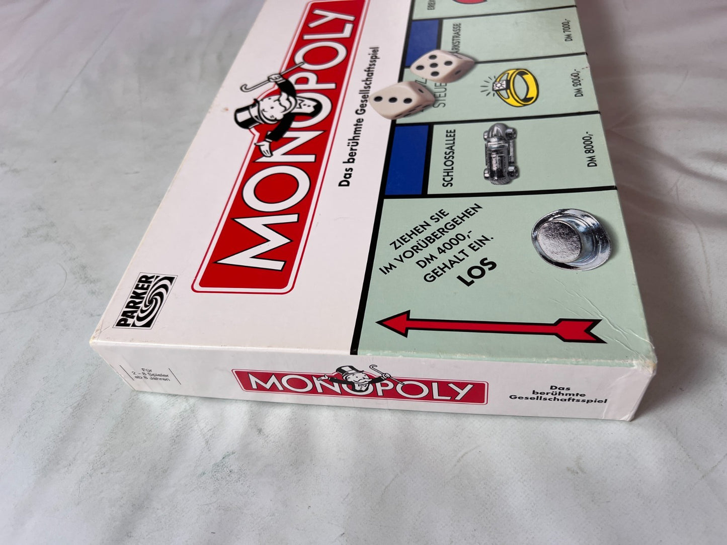 Brettspiel  - Monopoly - Parker DM-Version 1996 - Vollständig - Ansicht 5