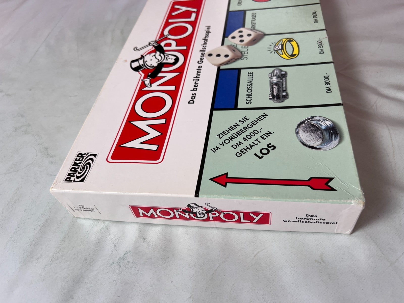 Brettspiel  - Monopoly - Parker DM-Version 1996 - Vollständig - Ansicht 5