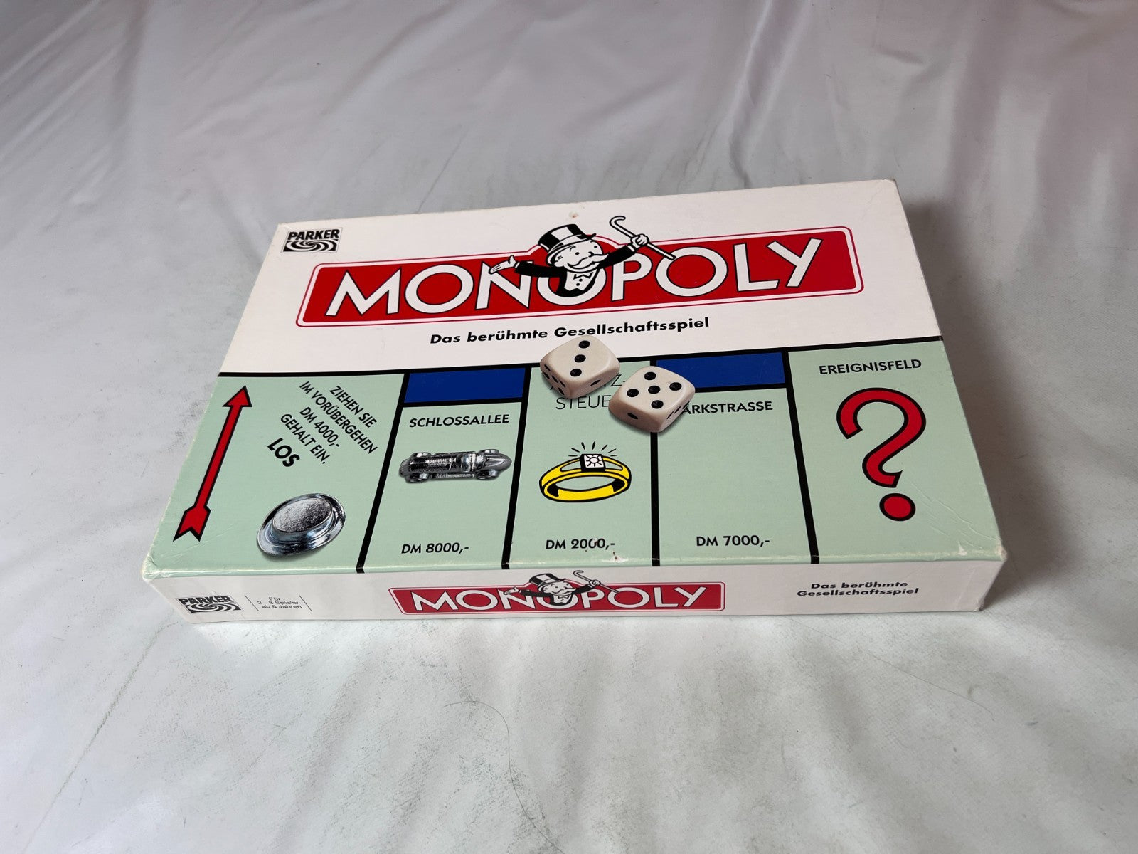 Brettspiel  - Monopoly - Parker DM-Version 1996 - Vollständig - Ansicht 8