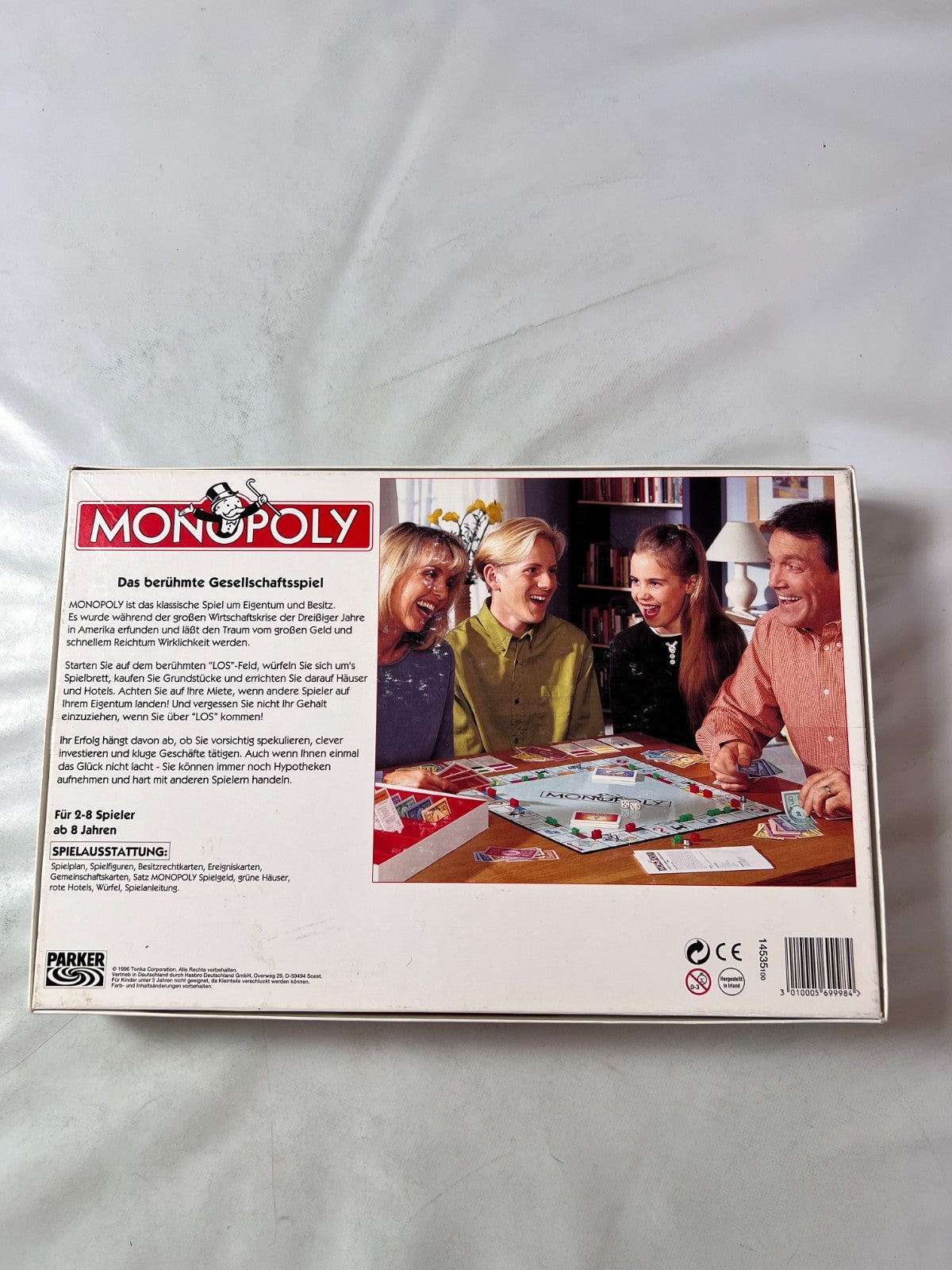 Brettspiel  - Monopoly - Parker DM-Version 1996 - Vollständig - Ansicht 9