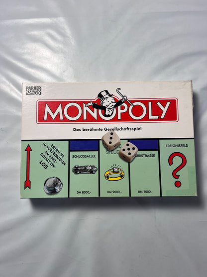 Brettspiel   Monopoly  Parker DMVersion 1996  Vollständig - Ansicht 6