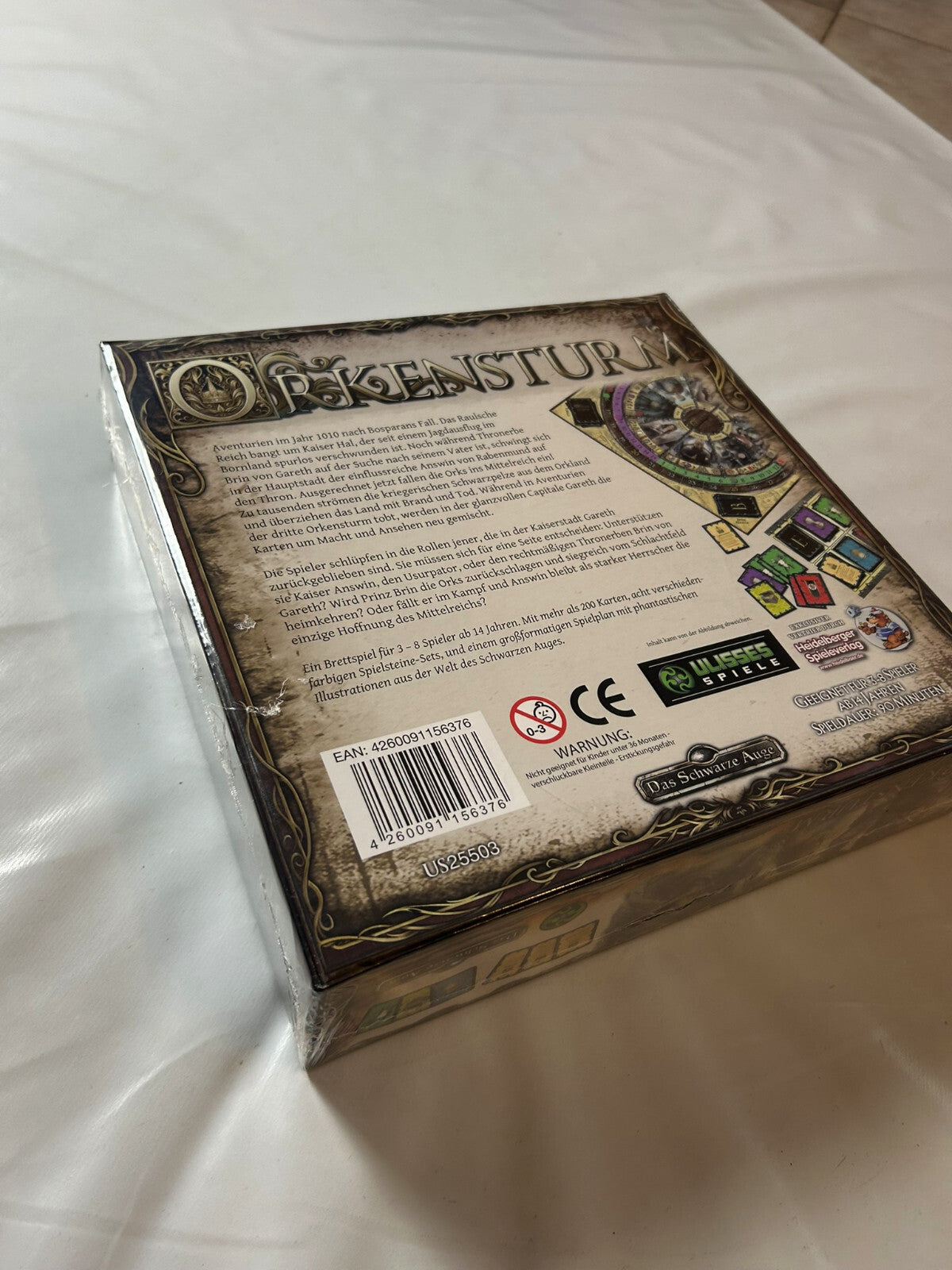 Brettspiel Orkensturm - Das Schwarze Auge NEU in Folie - Ansicht 7