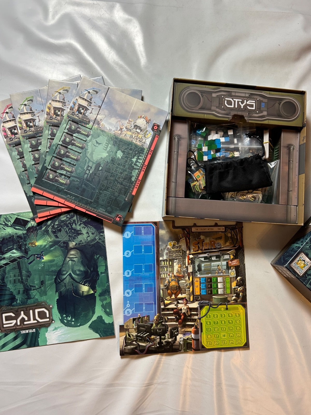 Brettspiel Otys deutsche Version von Libellud 2017 - Vollständig - Ansicht 6