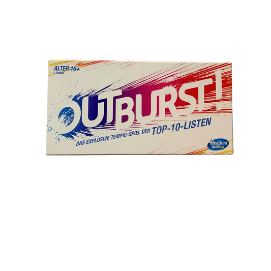 Brettspiel - Outburst das explosive -2016 Hasbro-Vollständig 1/3 Kartensätze NEU - Ansicht 1