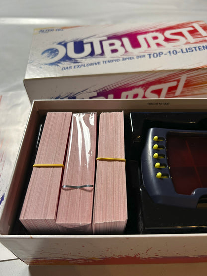 Brettspiel - Outburst das explosive -2016 Hasbro-Vollständig 1/3 Kartensätze NEU - Ansicht 8