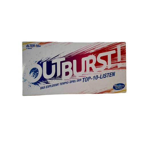 Brettspiel - Outburst das explosive -2016 Hasbro-Vollständig 2/3 Kartensätze NEU - Ansicht 1