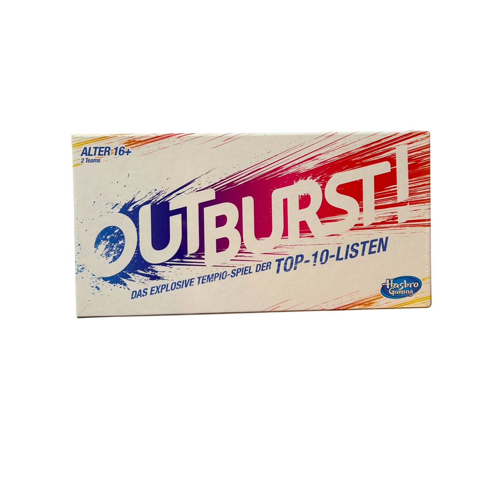 Brettspiel - Outburst das explosive Tempo Spiel - 2016 Hasbro-NEU in Folie – SKU A8011 – Gesellschaftsspiel neu kaufen bei Brettspielimperium
