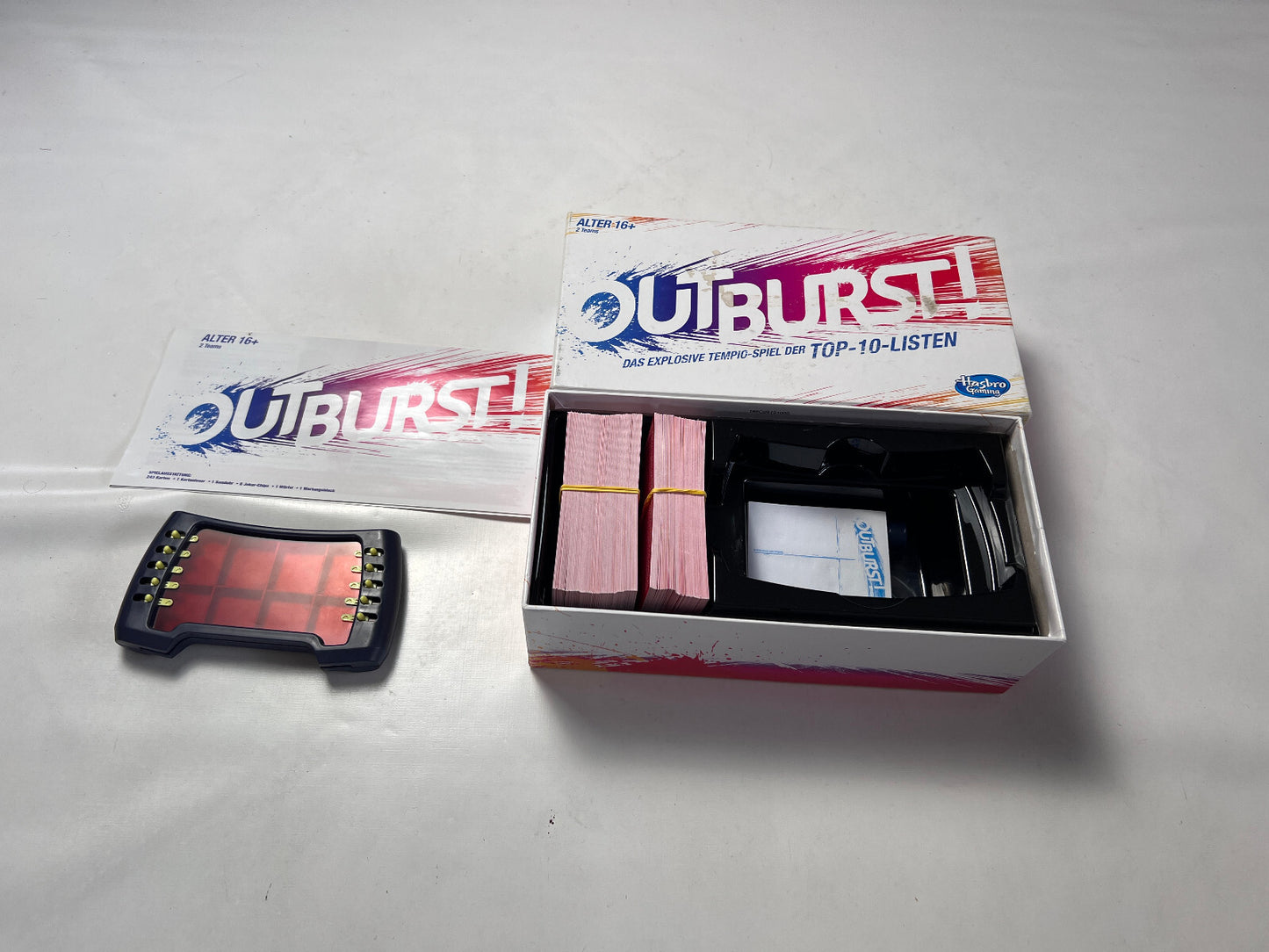Brettspiel - Outburst das explosive Tempo Spiel - 2016 Hasbro-Vollständig - Ansicht 3
