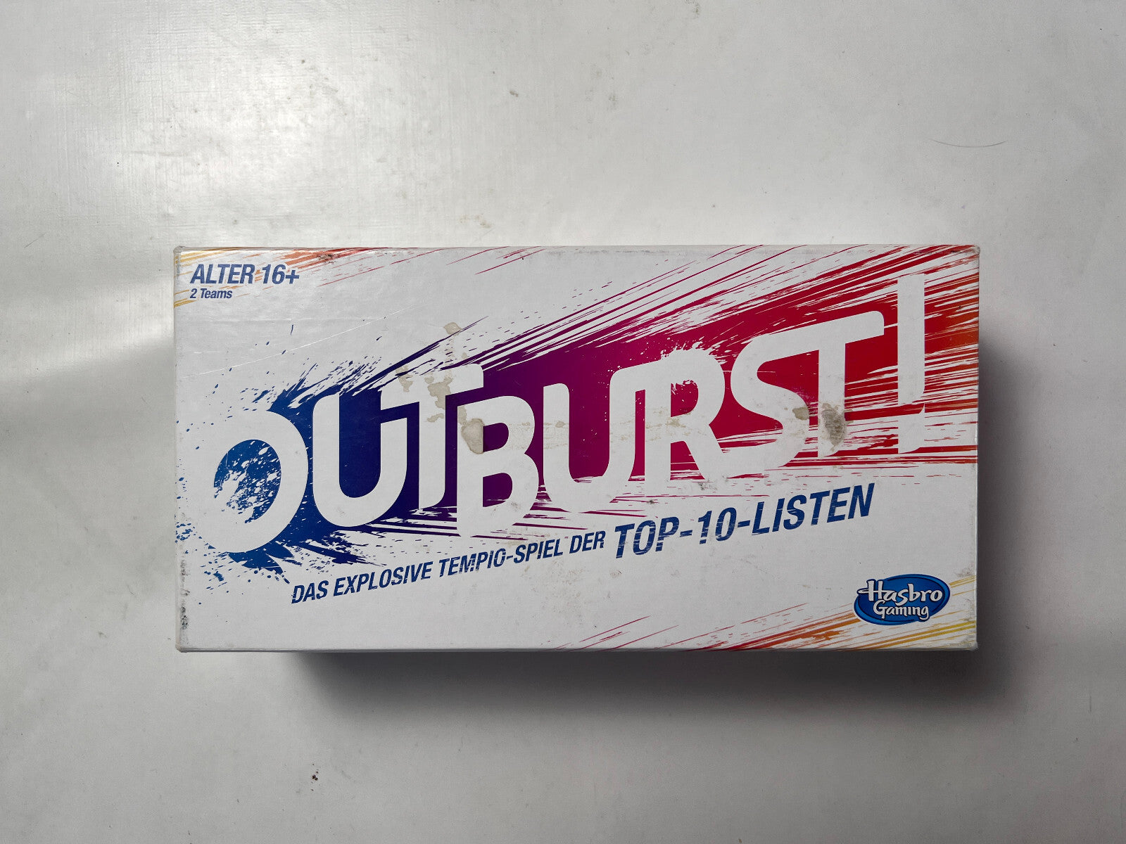 Brettspiel - Outburst das explosive Tempo Spiel - 2016 Hasbro-Vollständig - Ansicht 5
