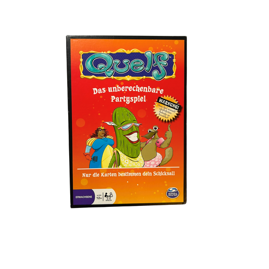 Brettspiel - Quelf ! das unberechenbare Partyspiel-Spin Master - Unbespielt - Ansicht 1