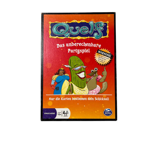 Brettspiel - Quelf ! das unberechenbare Partyspiel-Spin Master - Vollständig - Ansicht 1