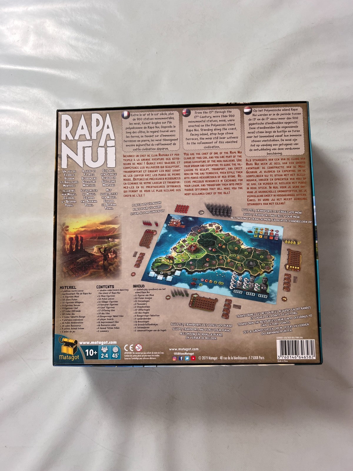 Brettspiel Rapa Nui von Fabrice Besson bei Matagot englisch - Vollständig - Ansicht 13