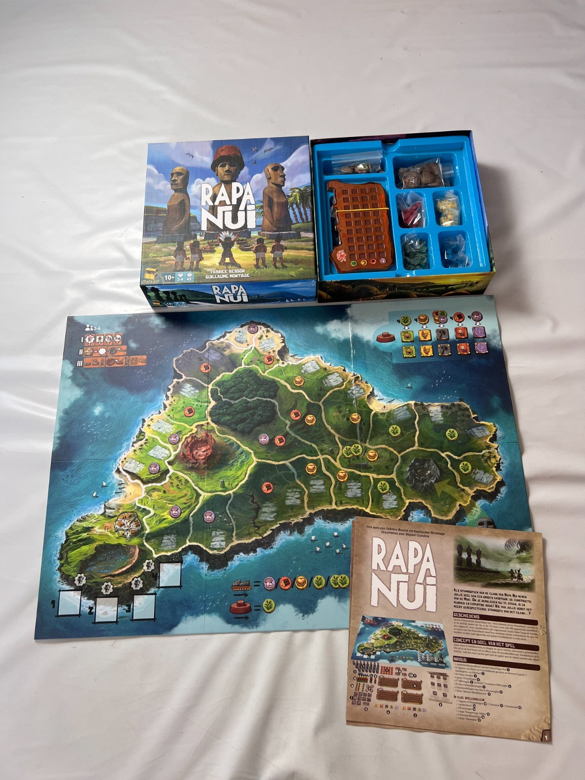 Brettspiel Rapa Nui von Fabrice Besson bei Matagot englisch - Vollständig - Ansicht 2