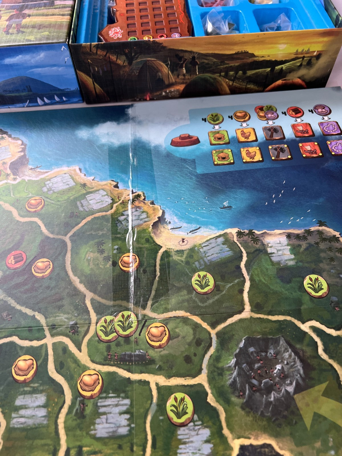 Brettspiel Rapa Nui von Fabrice Besson bei Matagot englisch - Vollständig - Ansicht 4