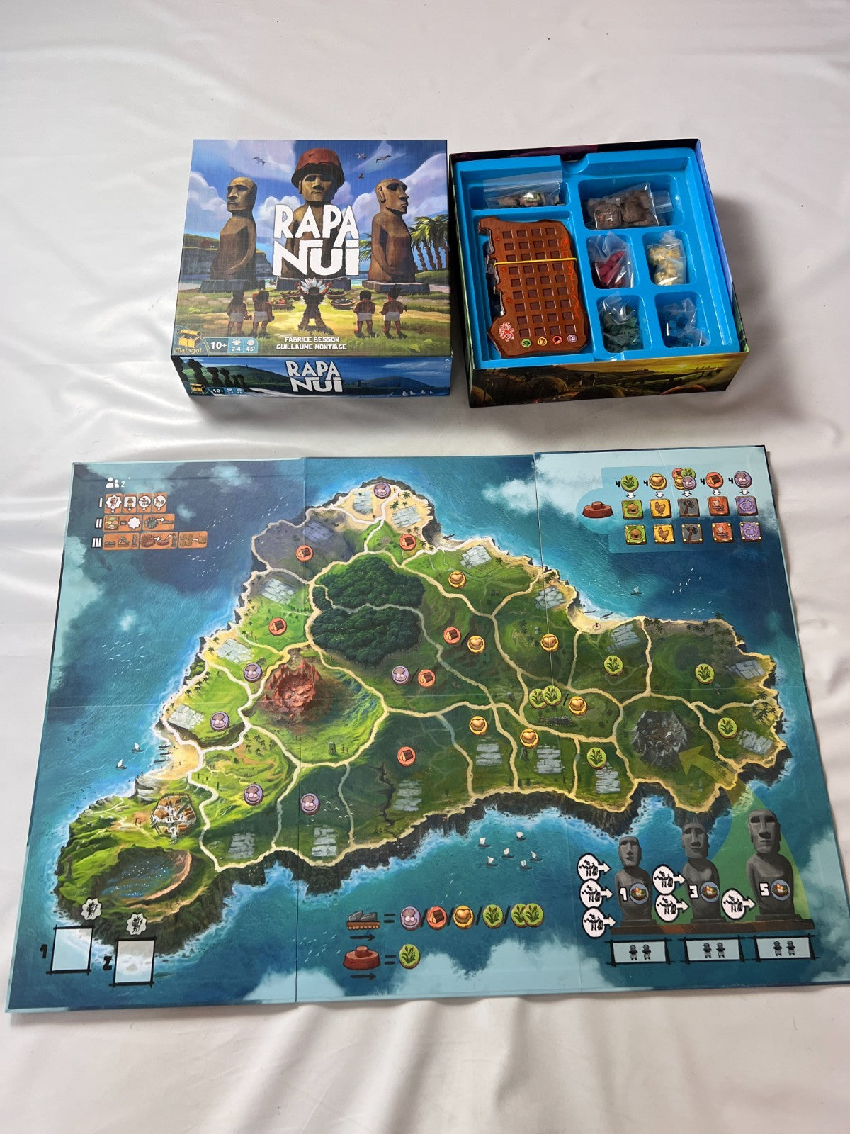 Brettspiel Rapa Nui von Fabrice Besson bei Matagot englisch - Vollständig - Ansicht 5