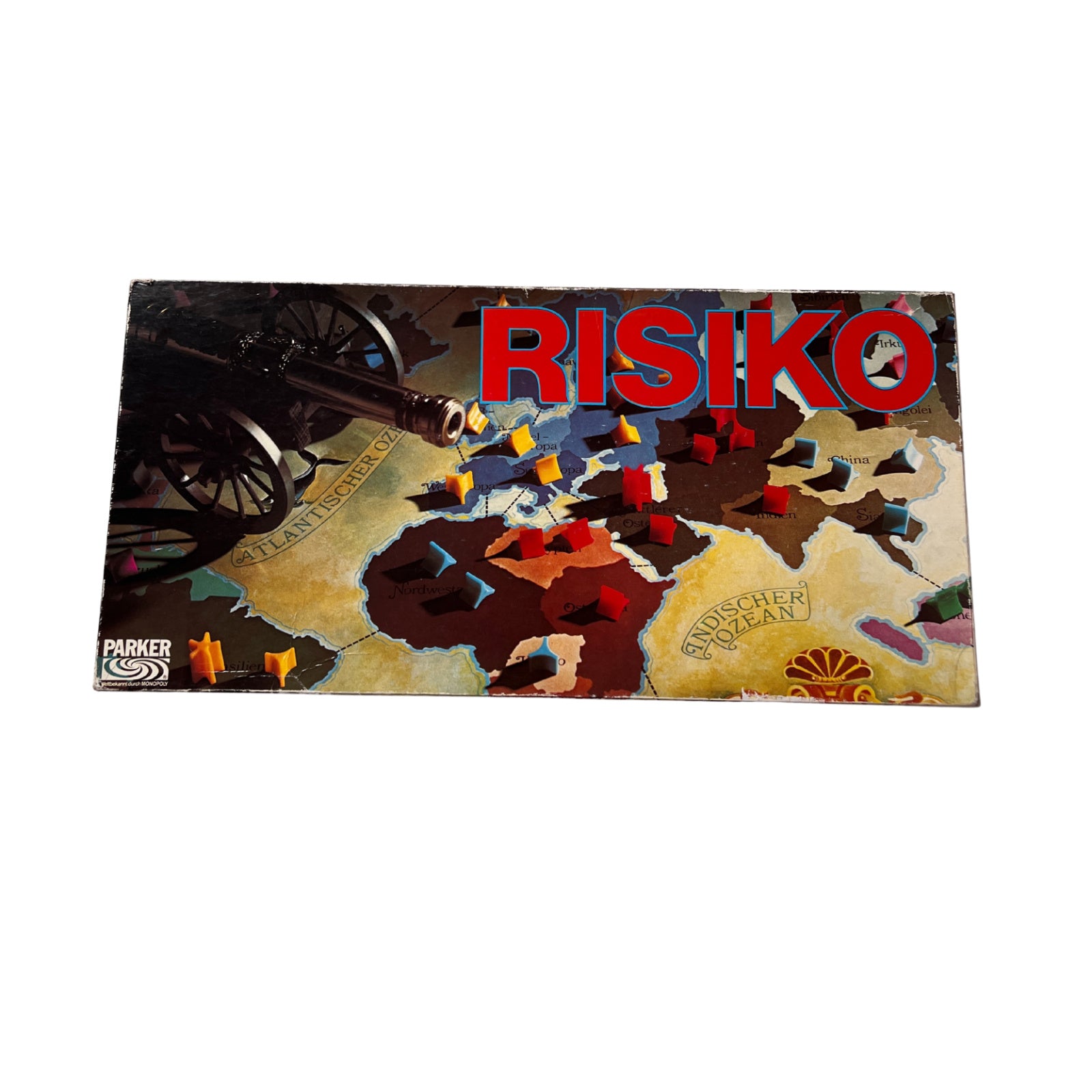 Brettspiel - RISIKO ERSTAUSGABE Schwarz - PARKER 1975 – SKU A13189 – Gesellschaftsspiel gebraucht kaufen bei Brettspielimperium