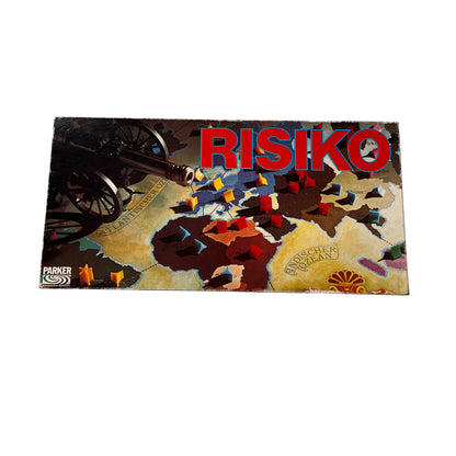 Brettspiel - RISIKO ERSTAUSGABE Schwarz - PARKER 1975 – SKU A13189 – Gesellschaftsspiel gebraucht kaufen bei Brettspielimperium