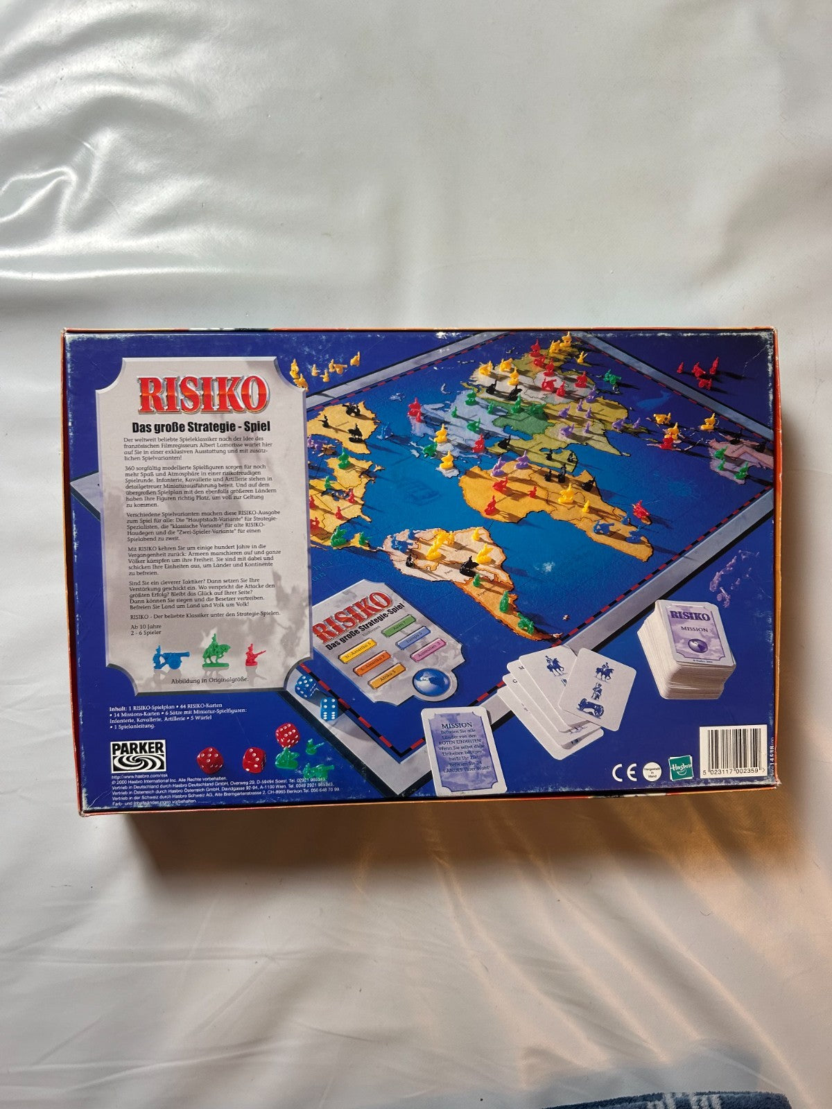 Brettspiel  Risiko  Parker 2000  Vollständig - Ansicht 13