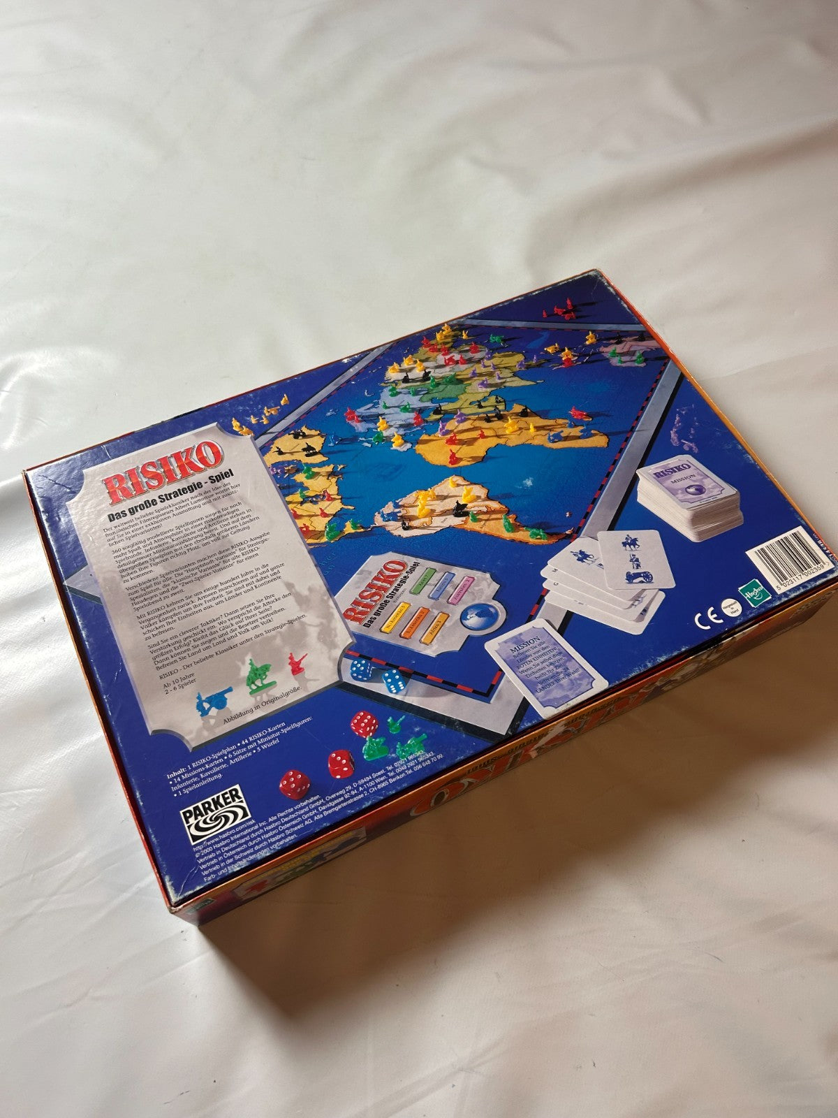Brettspiel  Risiko  Parker 2000  Vollständig - Ansicht 16
