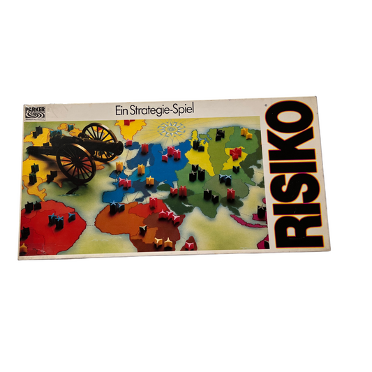 Brettspiel  Risiko  weiße Ausgabe Parker 1982  Vollständig ohne Beschreibung - Ansicht 1