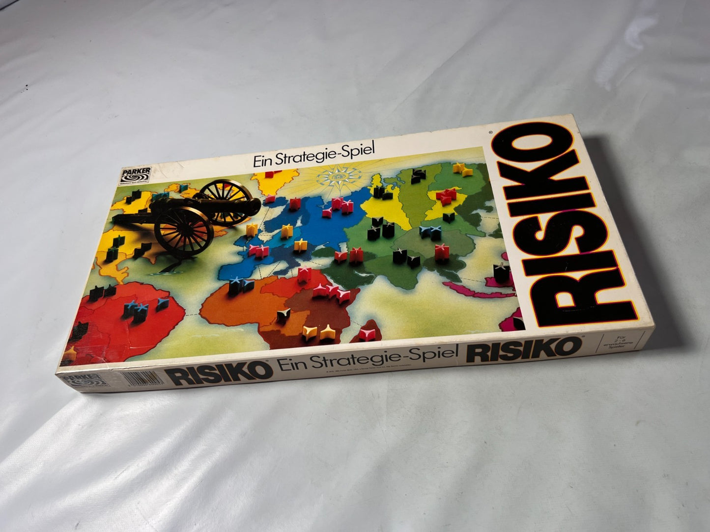 Brettspiel  Risiko  weiße Ausgabe Parker 1982  Vollständig ohne Beschreibung - Ansicht 10