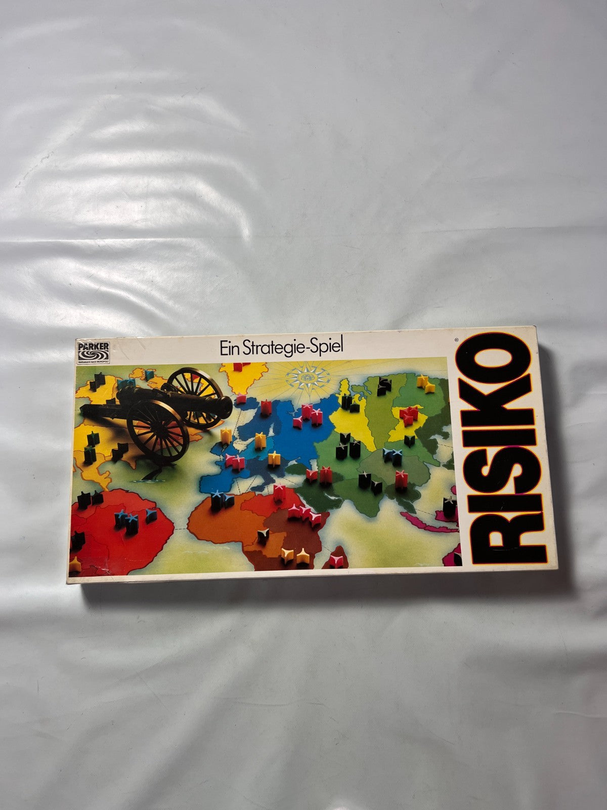 Brettspiel  Risiko  weiße Ausgabe Parker 1982  Vollständig ohne Beschreibung - Ansicht 5