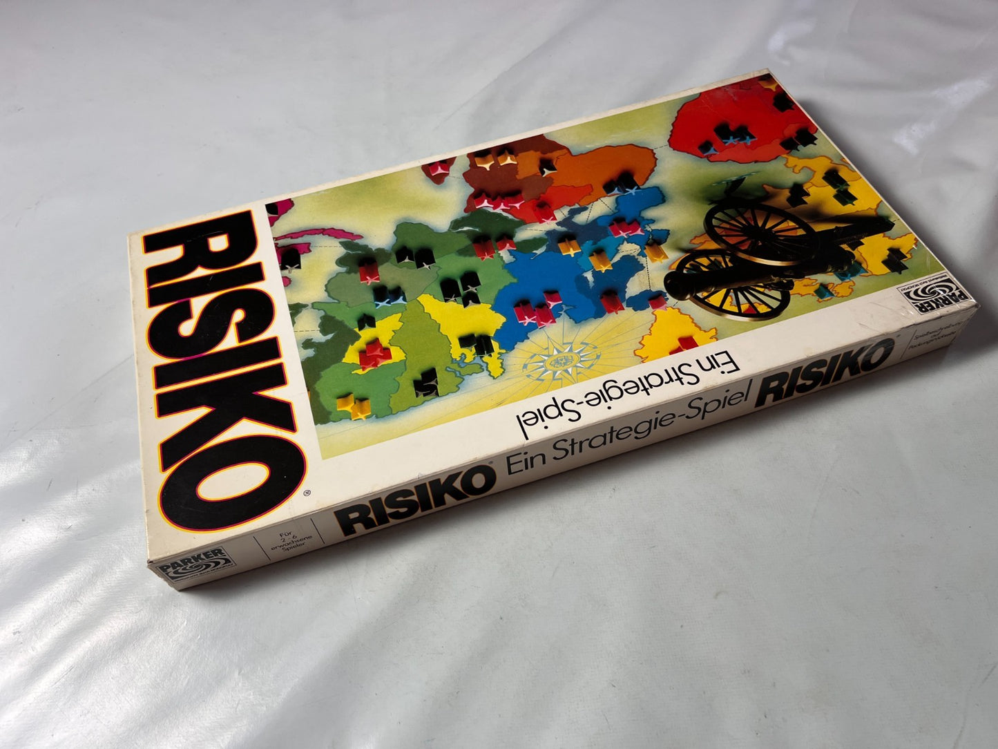 Brettspiel  Risiko  weiße Ausgabe Parker 1982  Vollständig ohne Beschreibung - Ansicht 8