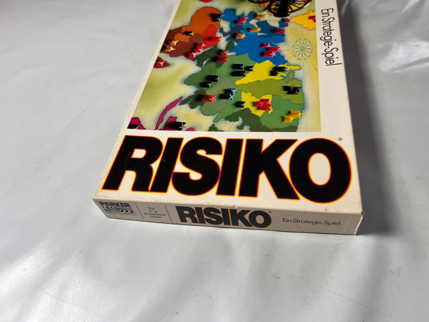 Brettspiel  Risiko  weiße Ausgabe Parker 1982  Vollständig ohne Beschreibung - Ansicht 9