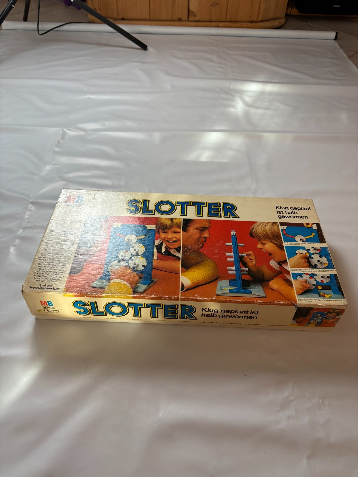 Brettspiel - SLOTTER - MB Spiele - 1977 -Lange Ausgabe - vollständig - Ansicht 3