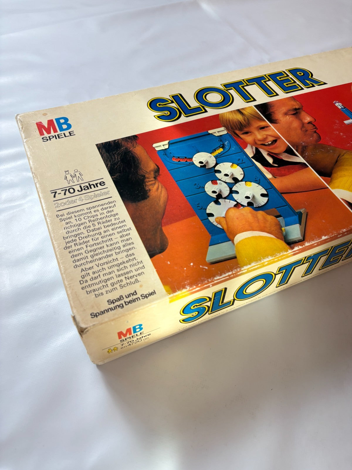 Brettspiel - SLOTTER - MB Spiele - 1977 -Lange Ausgabe - vollständig - Ansicht 5