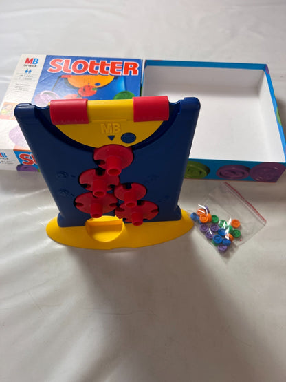 Brettspiel - SLOTTER - MB Spiele - 1999 Hasbro - vollständig ohne Beschreibung - Ansicht 2