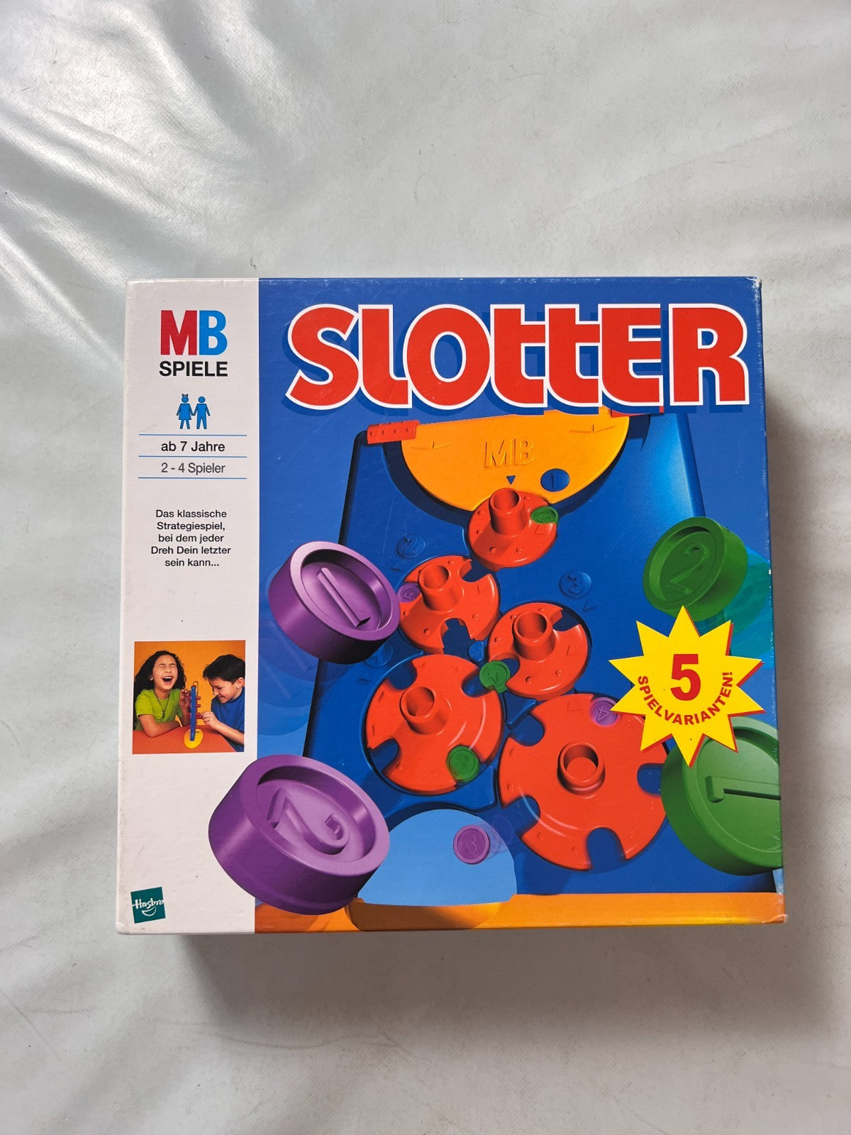 Brettspiel - SLOTTER - MB Spiele - 1999 Hasbro - vollständig ohne Beschreibung - Ansicht 3