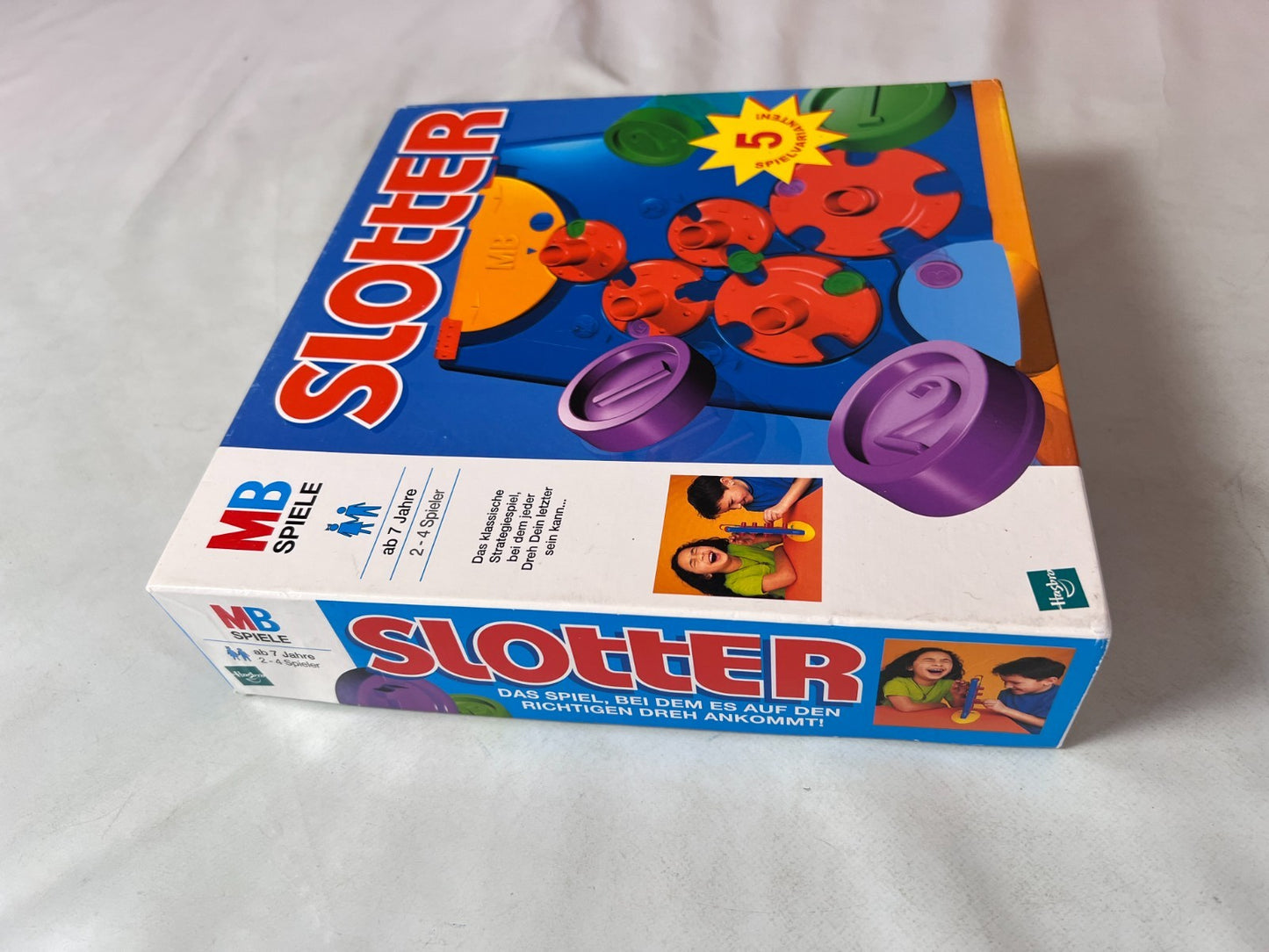 Brettspiel - SLOTTER - MB Spiele - 1999 Hasbro - vollständig ohne Beschreibung - Ansicht 4