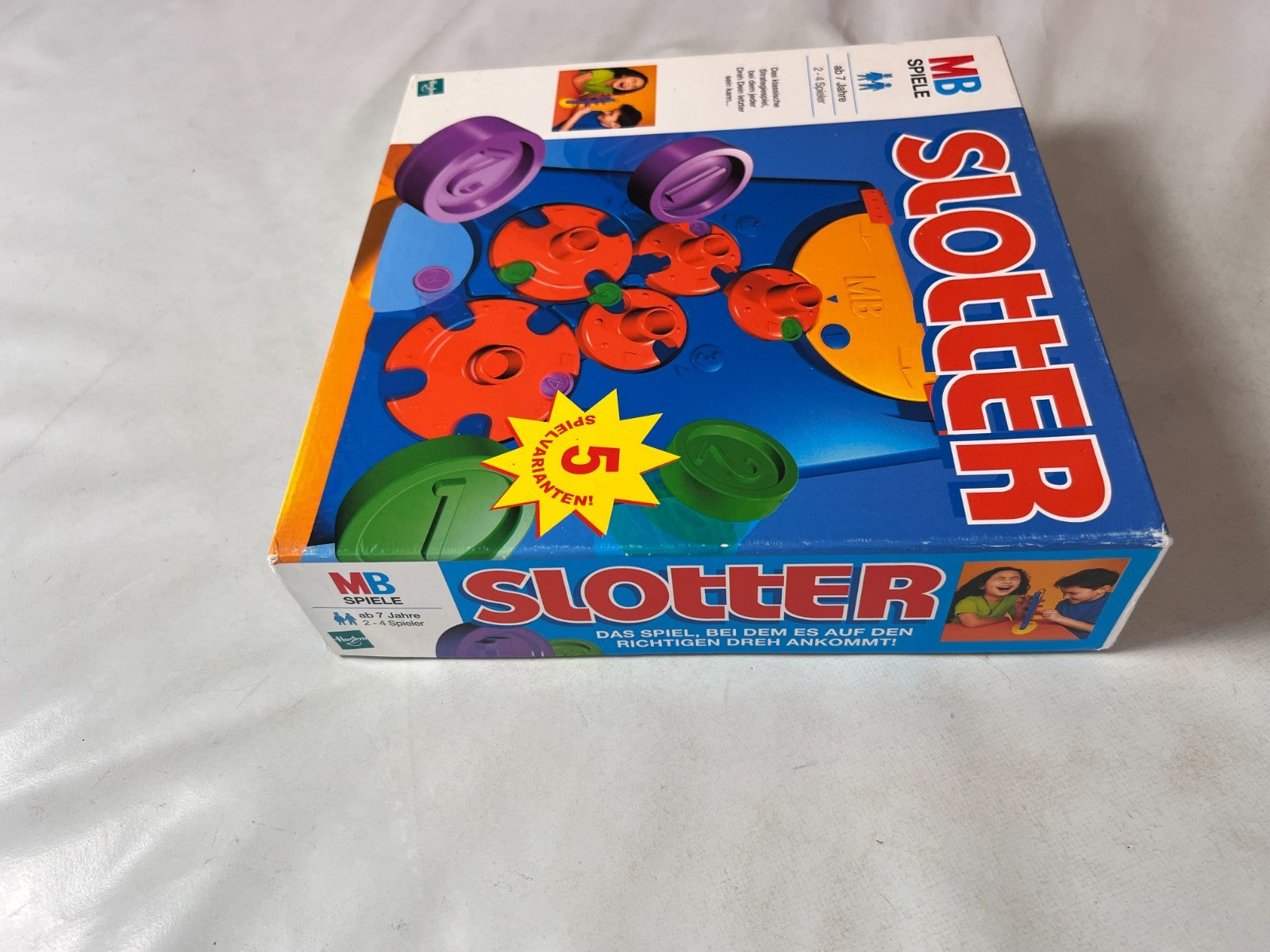 Brettspiel - SLOTTER - MB Spiele - 1999 Hasbro - vollständig ohne Beschreibung - Ansicht 6