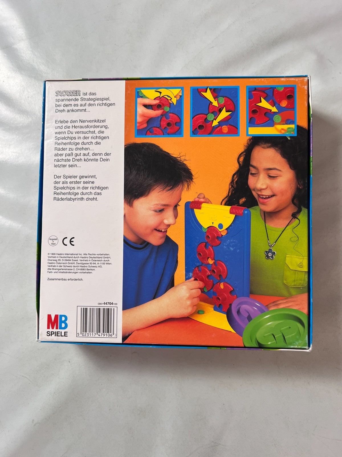 Brettspiel - SLOTTER - MB Spiele - 1999 Hasbro - vollständig ohne Beschreibung - Ansicht 8
