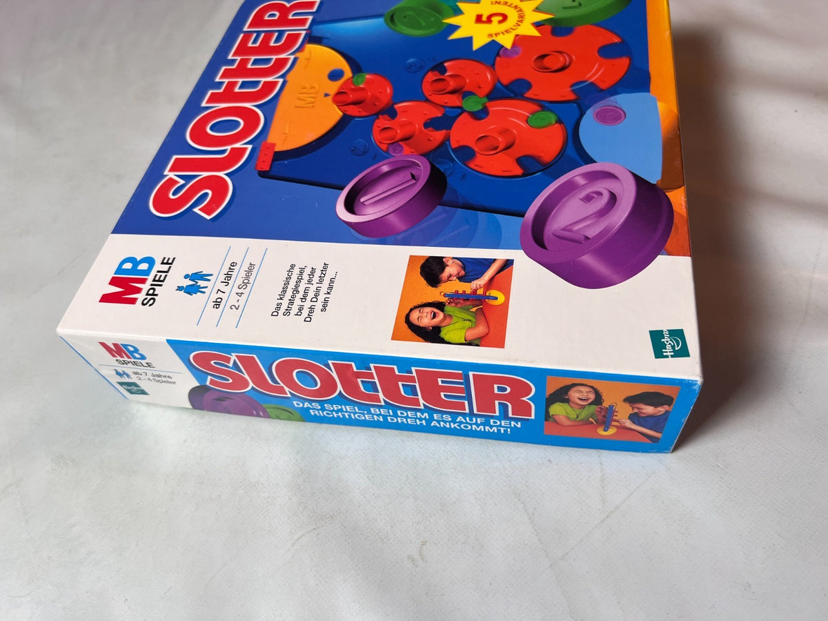 Brettspiel - SLOTTER - MB Spiele - 1999 - Original Hasbro - vollständig - Ansicht 4